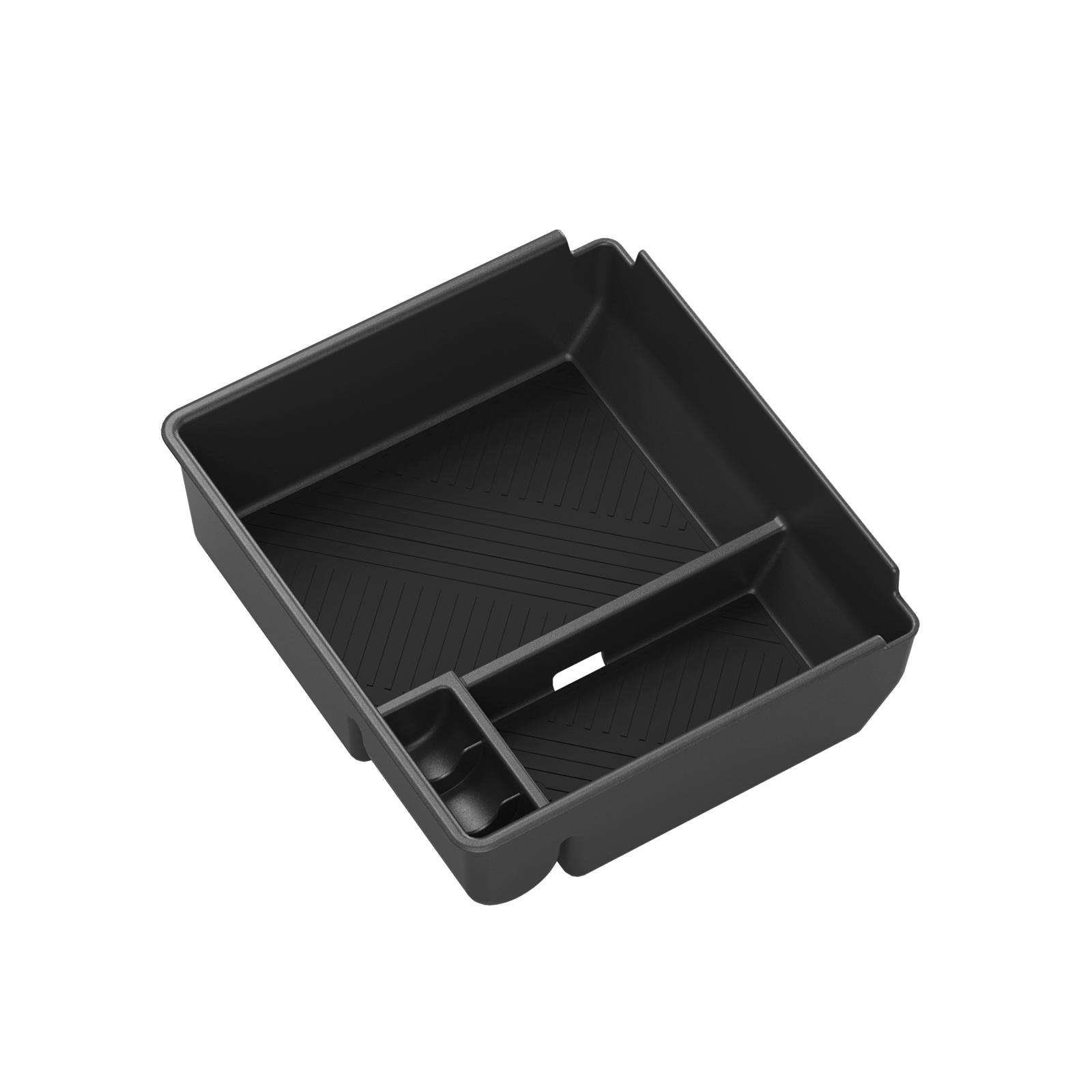 

for Toyota 4Runner 2025 Center Console Armrest Storage Box Car Tray ABS Organizers Tidying Interior Accessories Black