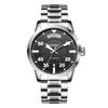 Ochstin New Luxury Stainless Steel Watch Fully Automatic Mechanical Movement Wristwatch Waterproof Men's Watches