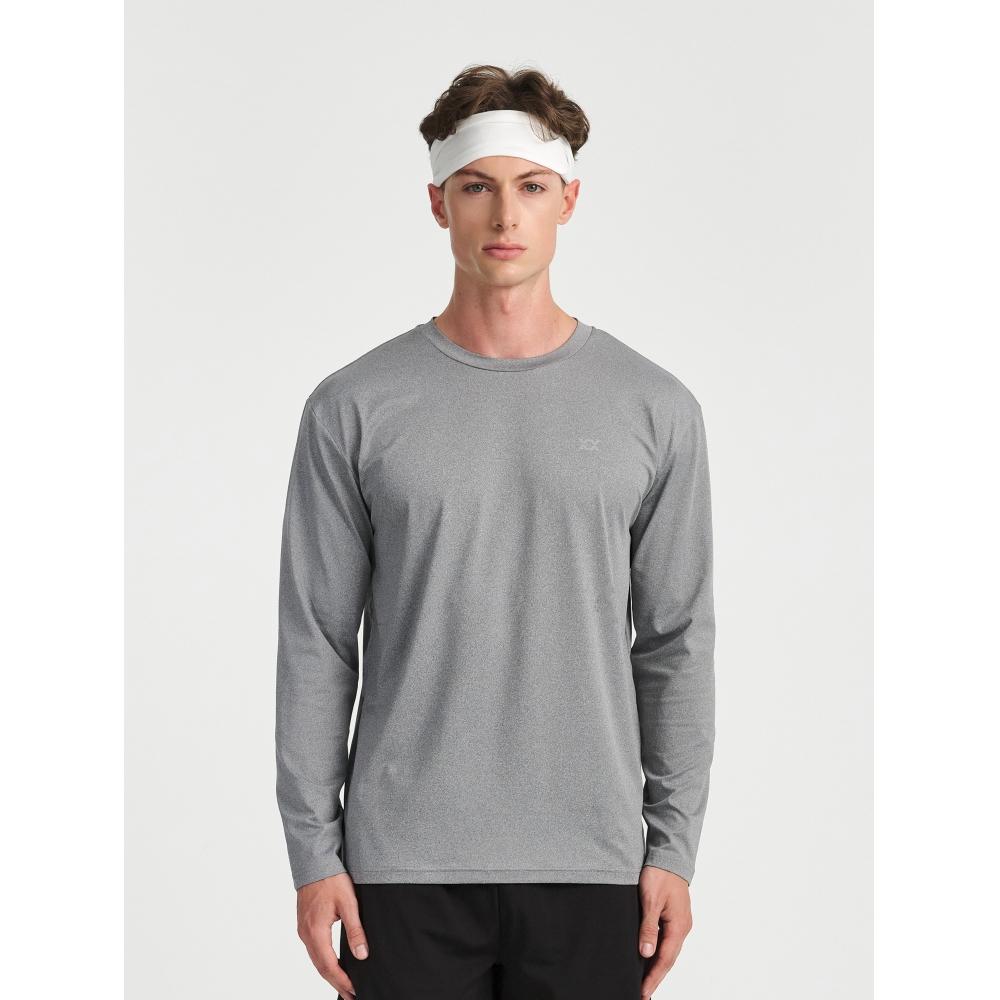 

Daiso [публичный] Rexy Span футболка с длинным рукавом M L xL светло-серая [Men] REXY Span Long Sleeve T Shirt XL Light Gray