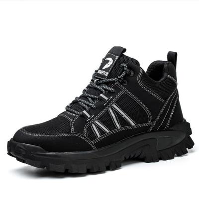 Spring/Autumn New 2024 Fashion Labor Boots For Men Waterproof Steel Toe Cap Safety Work Shoes Sneakers Male Footwear