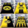 Borussia Dortmund BVB 09 Bettwäsche-Set 3 Teile Bettbezug Kissenbezüge Bettwäsche
