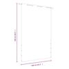 Balcony Privacy Screen Red 140 X 240 Cm Oxford Fabric