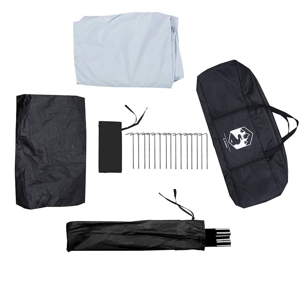 Dome Family Tent for 6 Persons White Blackout Waterproof