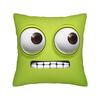 Cartoon Face Meme With Two Eyes Pillow Case Soft Pillow Cover Kawaii Pillowcases For Sofa Couch Bed Living Room