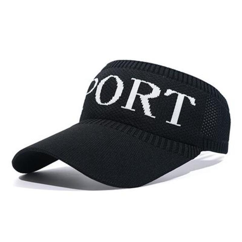 

Hat Women s Summer Empty Hat Casual Korean Version of The New Sunscreen Duck Tongue Outdoor Sports Breathable Visor Wholesale Black