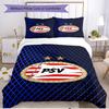 3pcs Duvet Cover Set (1*Duvet Cover + 2*Pillowcase, Without Core), PSV Eindhoven PSV Print Soft All‑Season Bedding Set, Home Bedroom Decor Gift