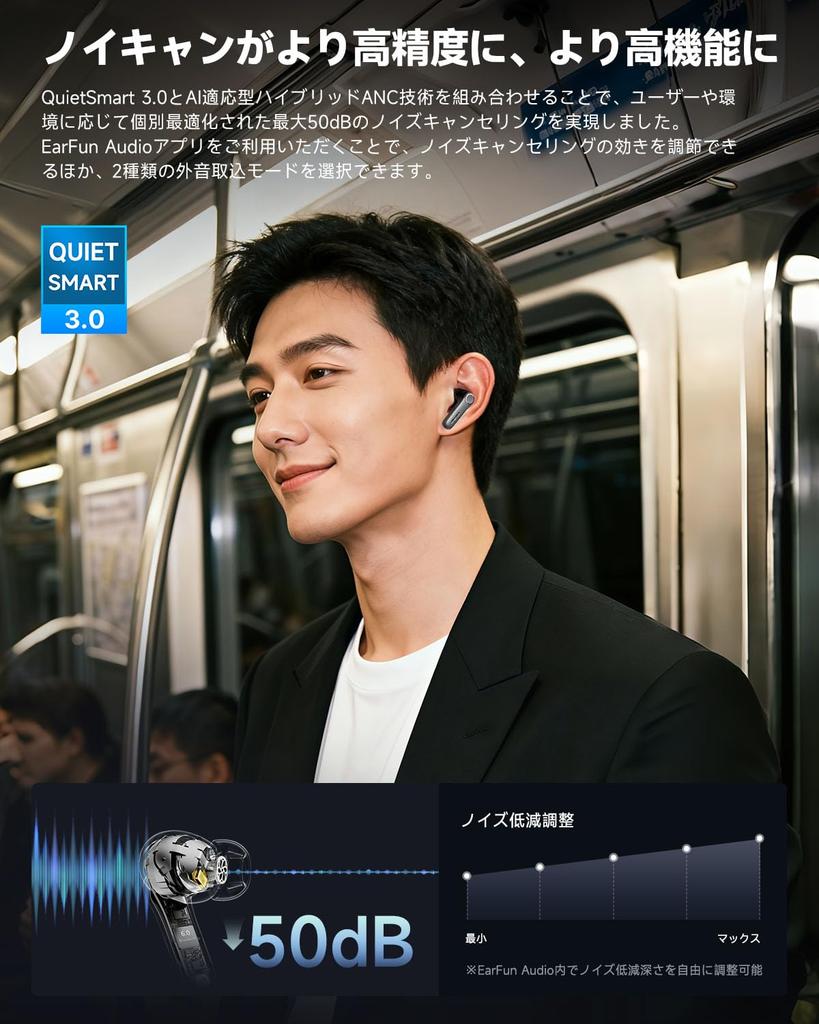 2026 Gold Award Best Value Award EarFun Air Pro Wireless Earbuds with Bluetooth Hybrid Dual Smallest BA QCC3091 aptX Snapdragon and 54 Hours of AI and