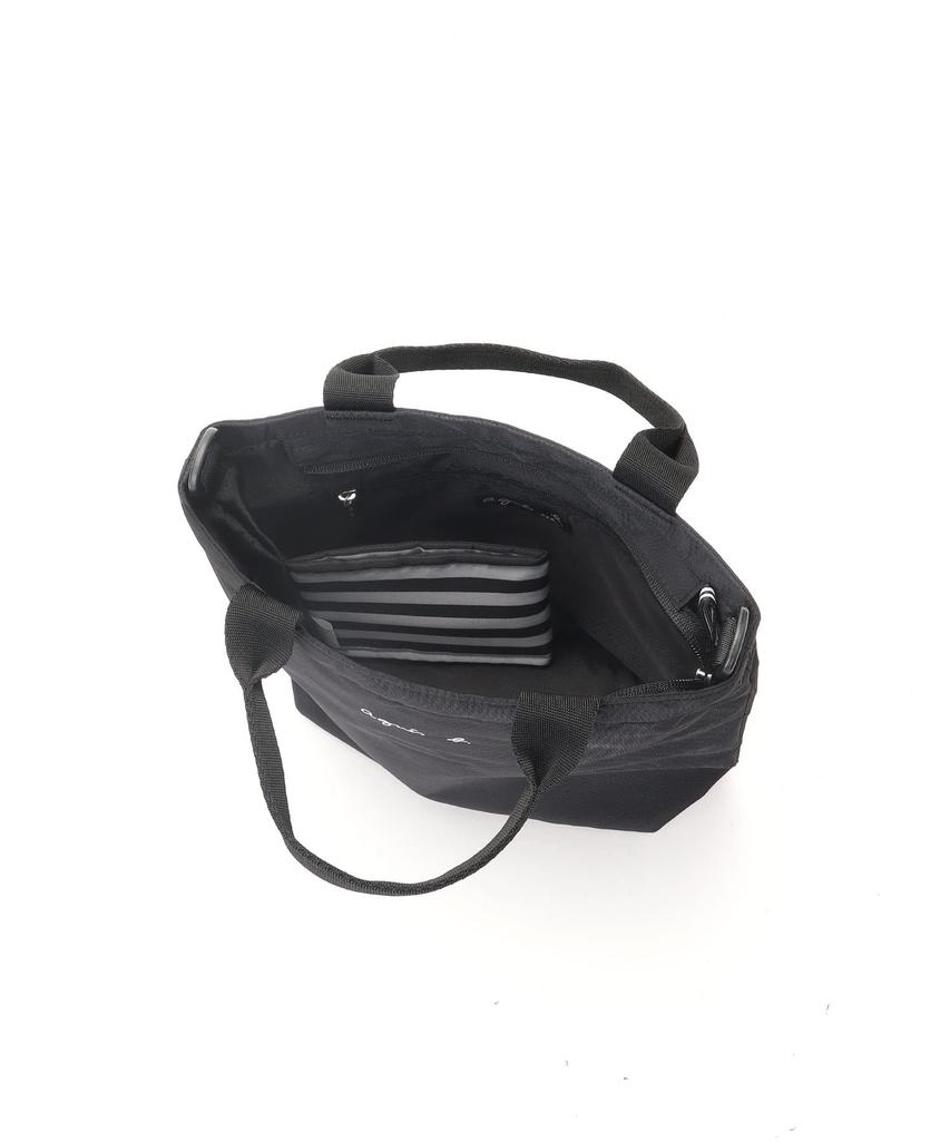 agnes b. Women's Logo Handbag AC12 E SAC Free Black