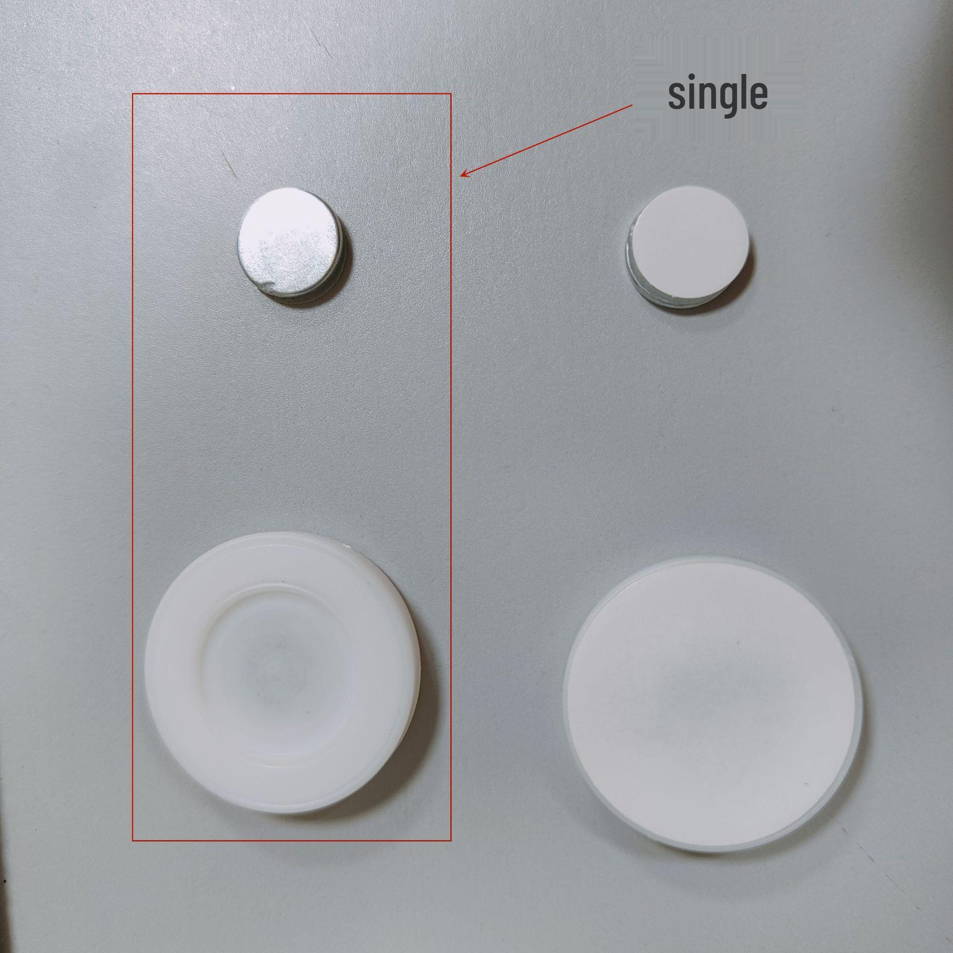 Wall-Mounted Strong Magnetic Remote Holder with Suction Cup - No Punching Required
