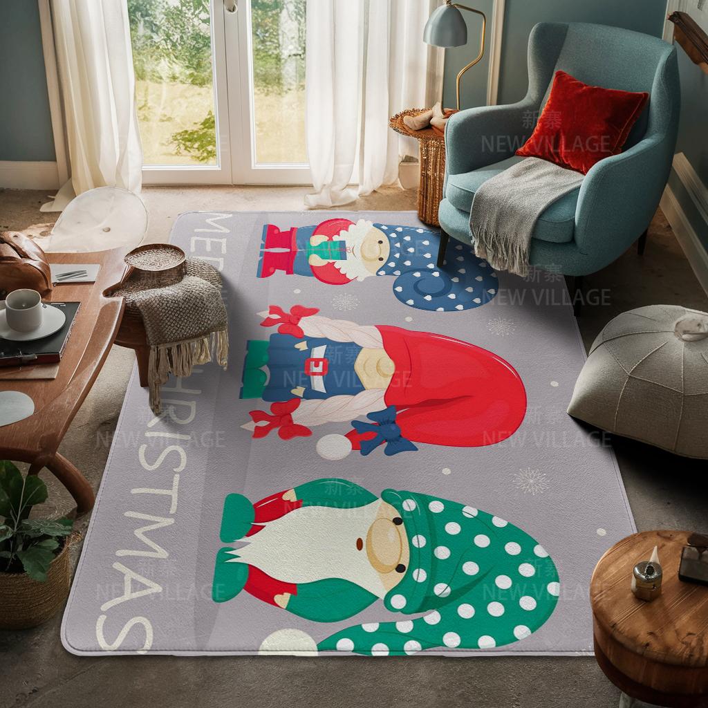 Koberec ke vchodu do domu Rohožka ke dveřím do domu Obývací pokoj Vana Koupelna Protiskluzové koberce s absorpcí vody vana Veselé Vánoce zima