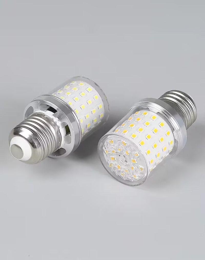 Superhelle LED Energiespar-Schraubglühbirne - E27/E14 Dreifarbige Maiskolbenlampe