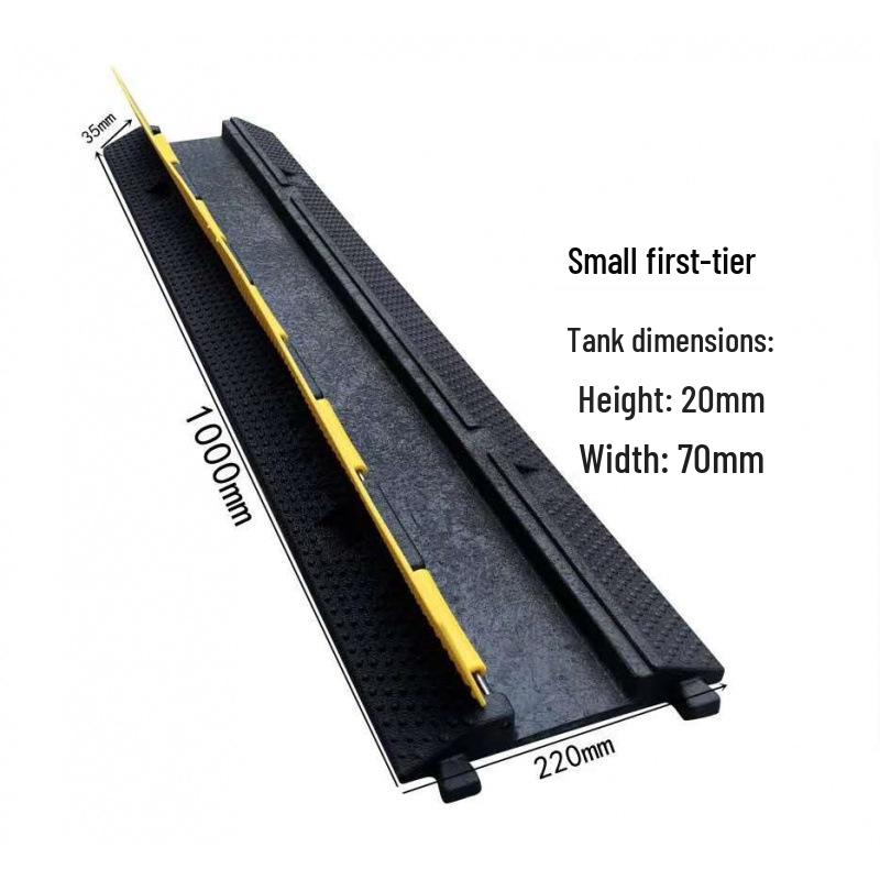 Indoor/Outdoor Cable Protection Rubber Trunking Speed Bump