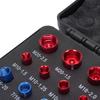 Thread Checker Nut Thread Gauge Kit Imperial Metric Design For Mechanical Work Home Projects