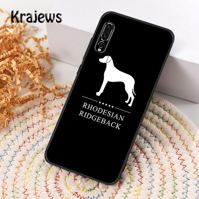 Krajews Rhodesian Ridgeback Dog Phone Case Cover For iPhone 17 Air 16 15 14 Plus 11 Pro Max 13 Pro Max 12 Max Coque