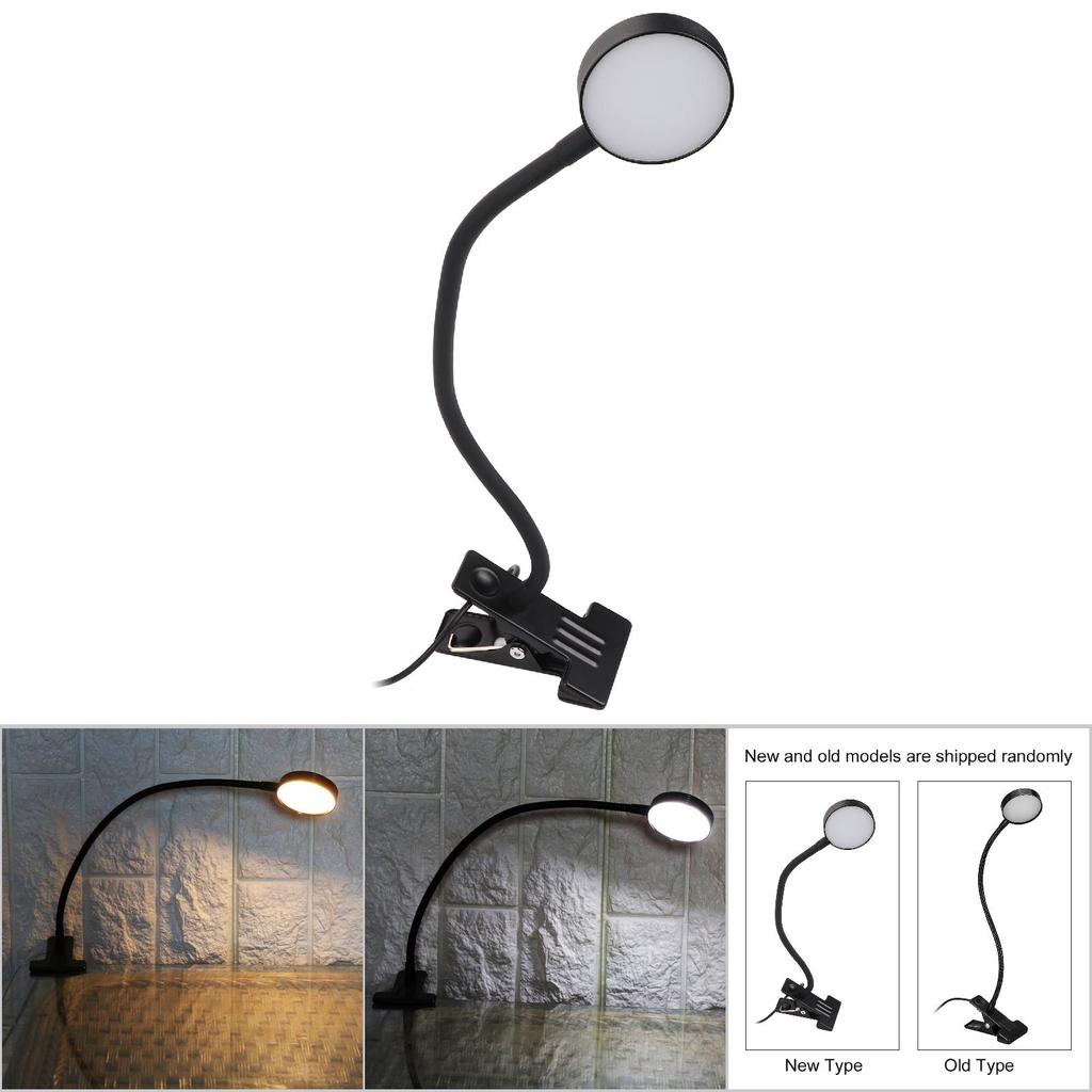 Neue tragbare Permanent-Make-up-Augenbrauen-Tätowierung Tattoo Rding USB-Schreibtischlampe(Silber)