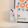 Ins Tulipani Fiore Cartone animato Jane Silicone Morbido Custodia per Telefono Per Iphone 11 13 Pro Max 14 Promax 12promax Protettore Copertura Posteriore Capa