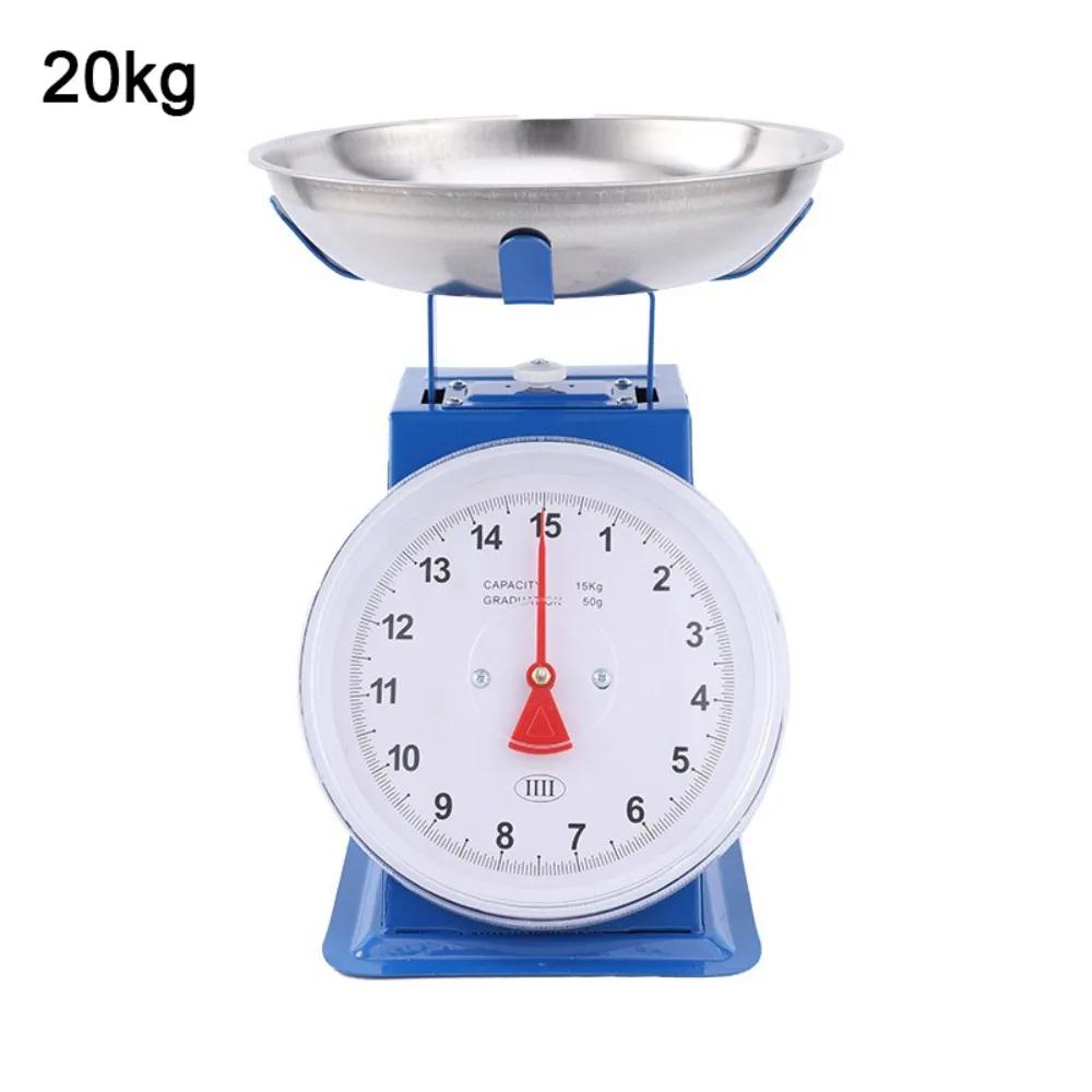 

New Carbon Steel Mechanical Scale Thickened 10Kg/20Kg/30Kg Dial Scale Accurate Multifunctional Kitchen Scale Commercial
