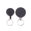 Camping Heavy Duty Retractable Pen Cap Pull Keychain Holder Reel Carpenter Pencils Anti Lost Rope Key Ring Chain Belt Clip