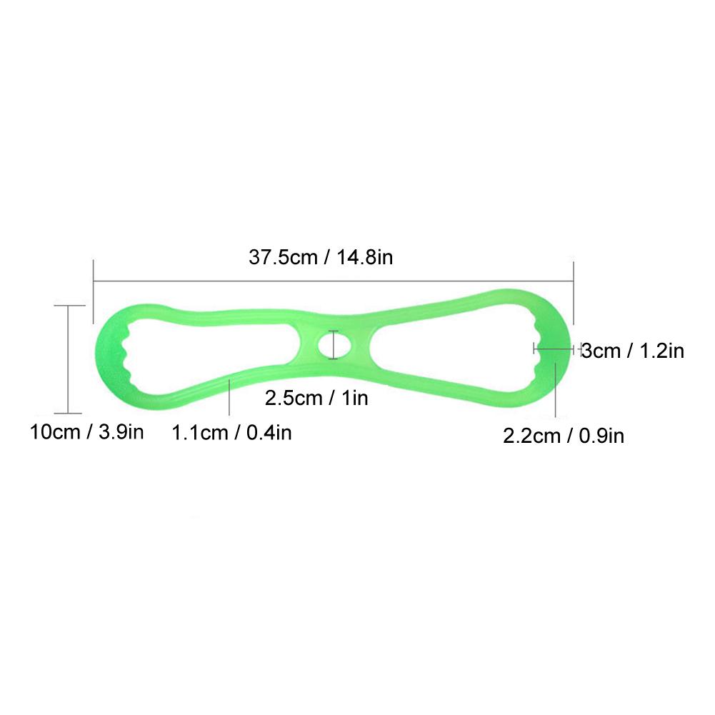 Unisex Muskelaufbau Elastische Spannungs-Widerstandsbänder Fitness-Training Zugseil