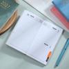PU Leather Daily Planner Notebook A6 Travel Planning Journal Thick Pocket Notebook  Office Work