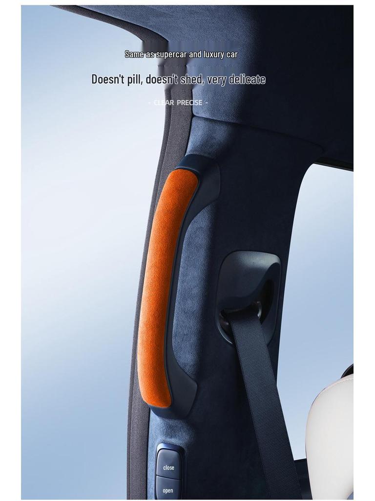 Zeekr 009 Alcantara Suede Rear Armrest Anti-Scratch Sticker