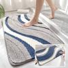 Non-slip Floor Mat Absorbent Door Gasket Soft Bathroom Rug  for Bedroom Bathroom