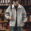 JEEP SPIRIT Men's Casual Lapel Workwear Jacket