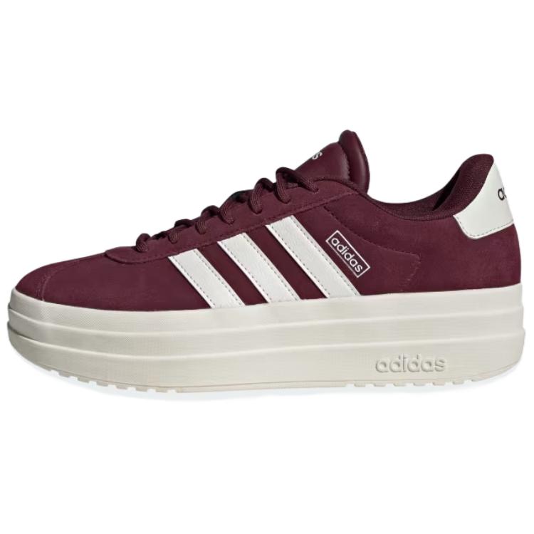 Adidas VL Court Bold Women s Maroon Core White Off White IH0366 36 коричневый