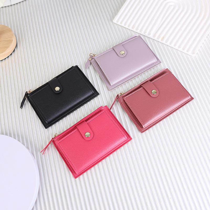 Short Wallet For Women 2026 Newest Model Thin And Simple Fashi Multi-card Slot Card Holder Clutch Bags Gifts For Girls