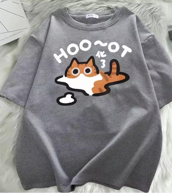 Cartoon Printed ShortSleeved TShirt Summer Comfortable Pregnant Unisex Loose Top Oversized T Shirt Graphic T Shirts
