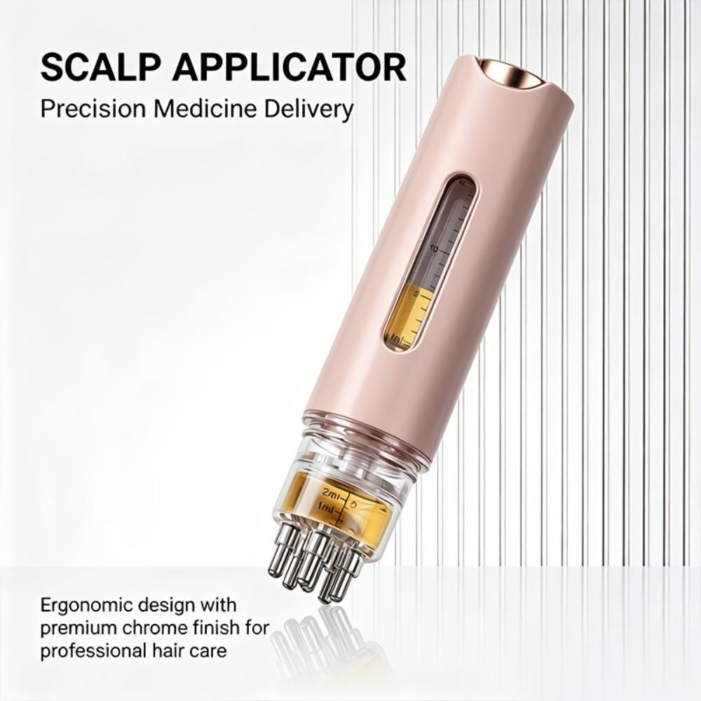 Hair Care Mini Portable Head Applicator Multi-Function Massage Guide Liquid Comb  Gift