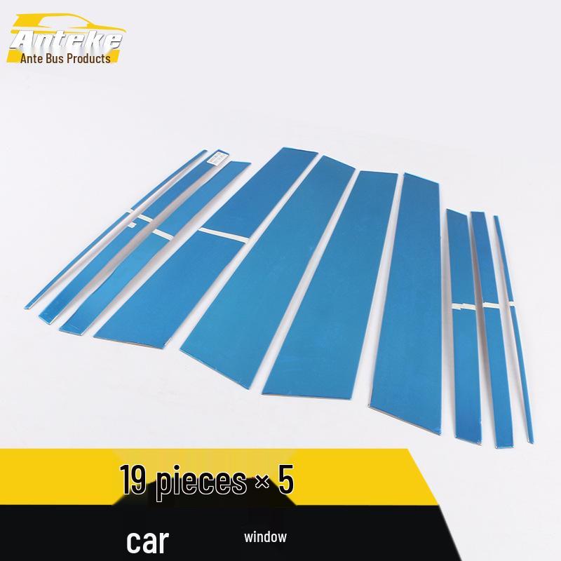 Stainless Steel Anti-Scratch Trim for 19 X5 Car Windows