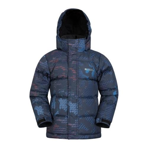 Mountain Warehouse Childrens/Kids Snow II Printed Water Resistant Padded Jacket