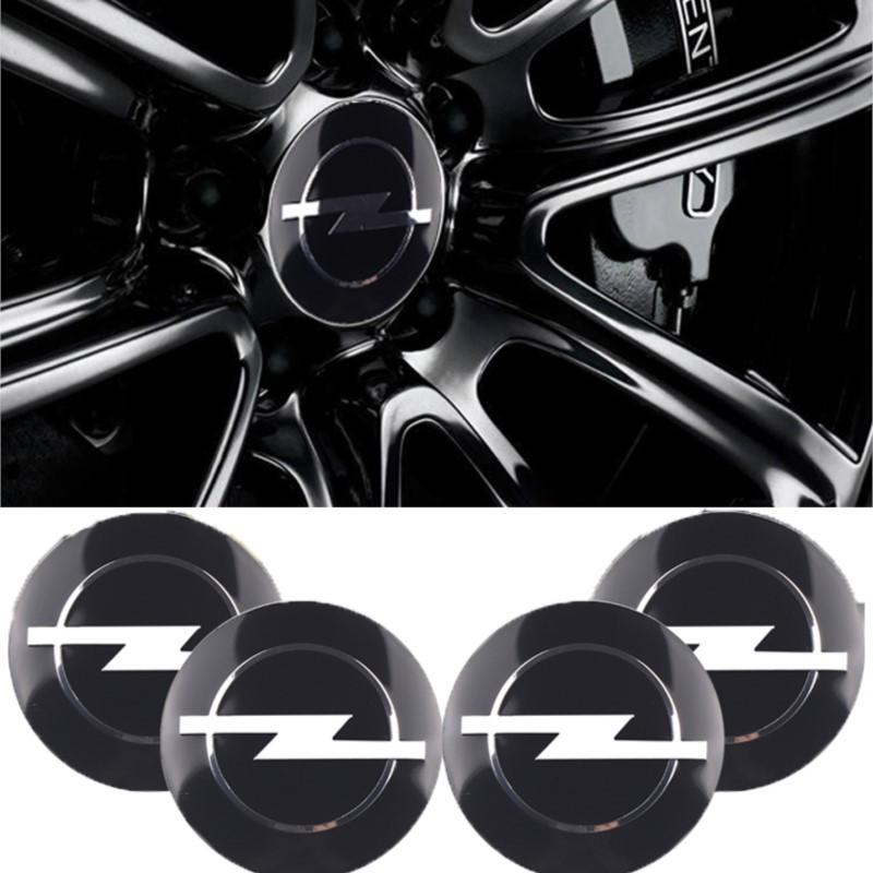 For Opel Corsa ko4Pcs 60MM Hub Caps Car Wheel Center Covers Badge Auto Tire Hub Accessories For Opel Zafira B Corsa D Insignia Car Wheel Hubcap
