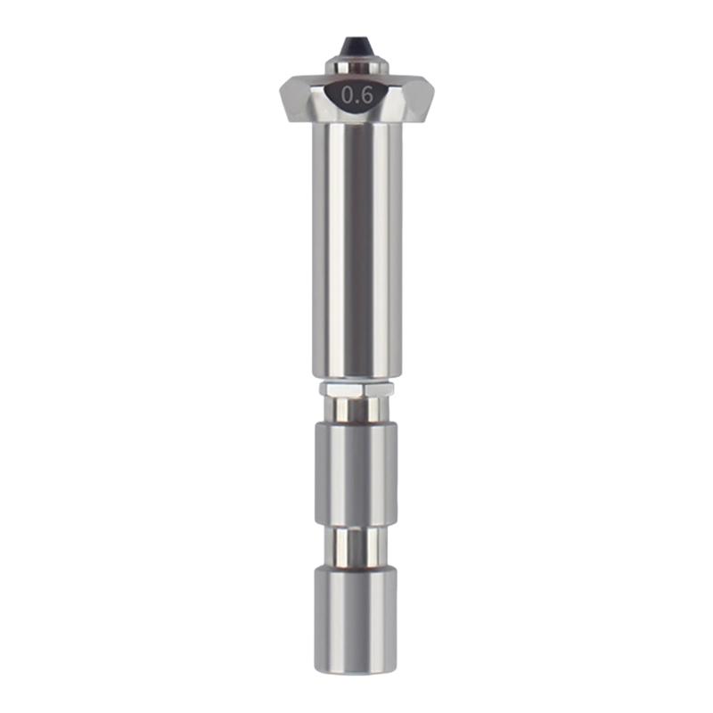 Quick Install Steel Nozzle For 3D Printing High Heat Tolerance 0.4 0.6 0.8mm Size Precise Performances