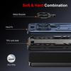KEYSION Shockproof Armor Case for Infinix Hot 50i Soft Silicone+PC Metal Ring Stand Phone Back Cover for Infinix Smart 9