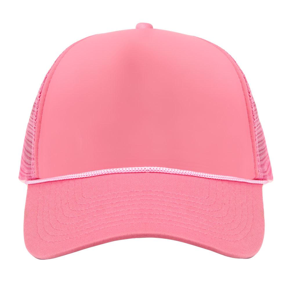 Christmas Sponge Mesh Cap: 6 Pattern Hot Stamped Logo Baseball Trucker with String Sun Visor