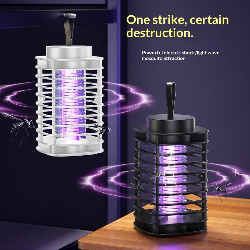 Quiet USB Electric Mosquito Trap Lamp Non-toxic UV Light for Baby Room and Kitchen