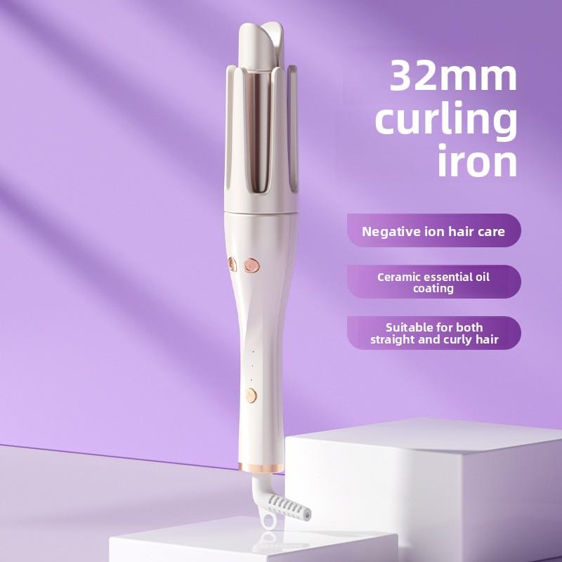 New Automatic Curling Iron Curling Straight Dual-purpose Splint Electric Rotating Curling Hair Negative Ion Comb