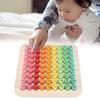 Math Multiplication Table Toys Safe Harmless Wooden for Boys and Girls for Mathematics Education Toys, Burr-free