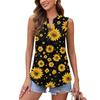 Womens Casual V Neck Loose Color Sleeveless Top T-shirt Summer Tank Tops For Women Tank Camisole Sleeveless Basic Tops