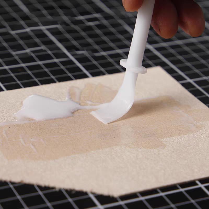 5/100PCS Glue Spreader Glue Brushes Handheld DIY Art Craft Paintings Scrapers Portable Leather Gluing Tools Glue Smear Sticks