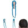 Lol Jinx Cosplay Wig With Breathable Hightemperature Silk For Anime Fans