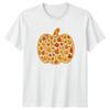 Autumn Harvest Floral Pumpkin Fall Unisexs TShirt Boho Maple Leaf Seasonal