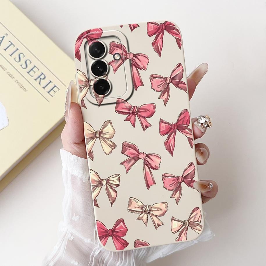 For Samsung Galaxy A36 A56 5G Case SM-A566B SM-A366B Cover Popular Flower Girls Soft Silicone Matte Funda on GalaxyA56 A 56 Capa