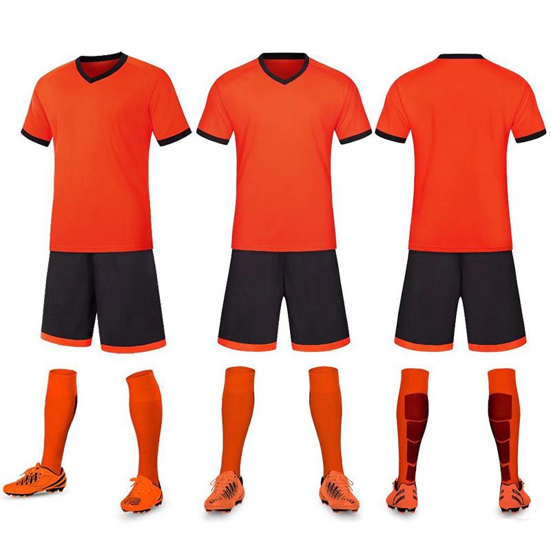 Football Suit, Men'S And Women'S Adult Children'S Training Suit, Primary School Game Jersey, Kindergarten Short-Sleeved Clothing Jersey