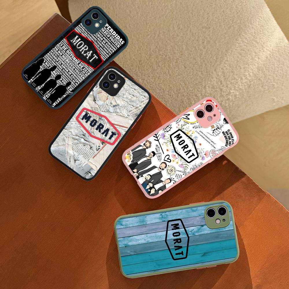 Morats Cool Team Phone Cases For IPhone 16 15 14 Plus 13 12 11 Pro Max Matte Oft Bumper Phone Cover