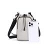 Karriertes kleines quadratisches Tasche Outdoor Sport Wasserflasche Handy Umhängetasche