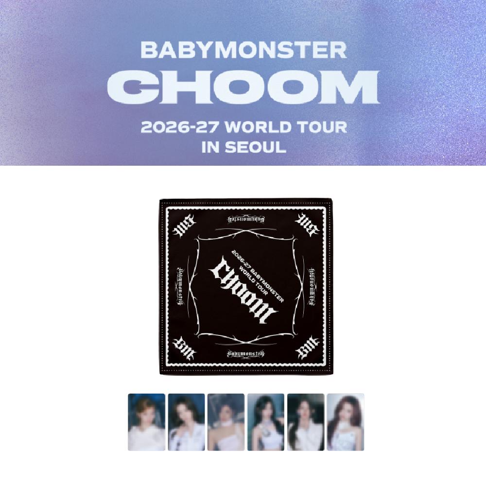 2026~27 Мировой тур BABYMONSTER CHOOM в СЕУЛЕ Бандана