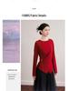 Autumn/Winter Slimming Round Neck Wool Knitwear Top